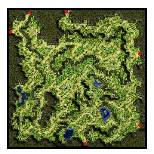 Minimap of Comodo Papuchicha Forest (cmd_fild01)