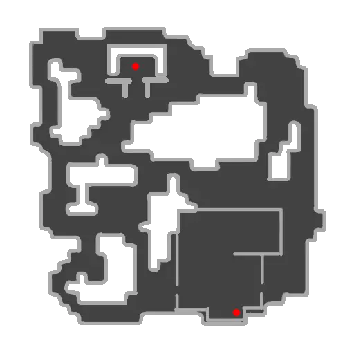 แผนที่ย่อของ Geffen Dungeon B2F (gef_dun01) ปักหมุด: Doppelganger