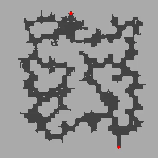 Minimap of Underground Cave 1F (gl_dun01)