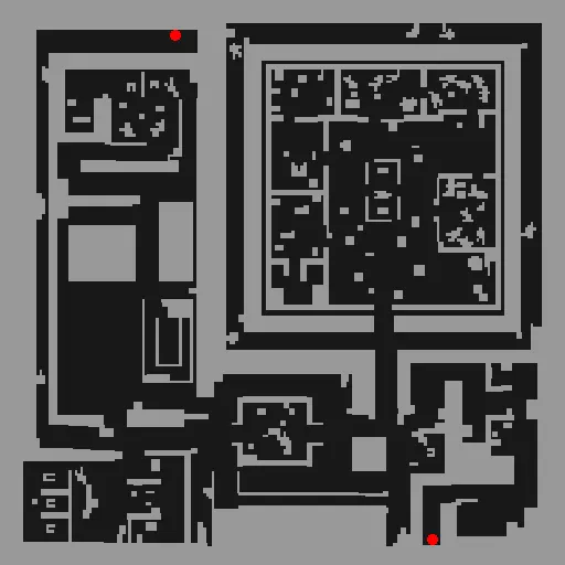 แผนที่ย่อของ Underground Prison 2F (gl_prison1)