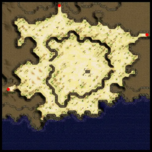 แผนที่ย่อของ Sograt Desert (moc_fild18)
