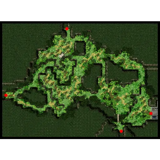 Minimap of Payon Forest (pay_fild03)