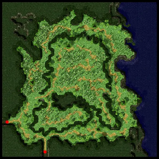 Minimap of Payon Forest (pay_fild09)
