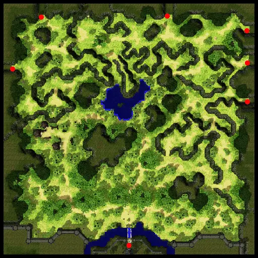 Minimap of Prontera Field (prt_fild01)