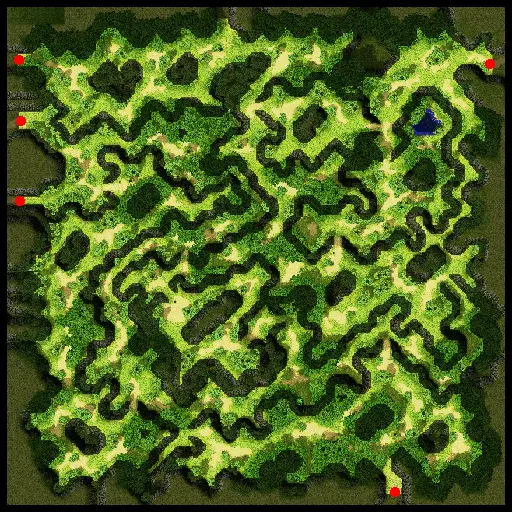 Minimap of Prontera Field (prt_fild02)