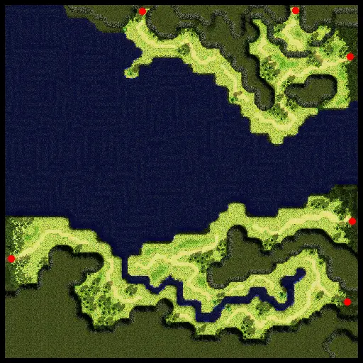Minimap of Prontera Field (prt_fild04)