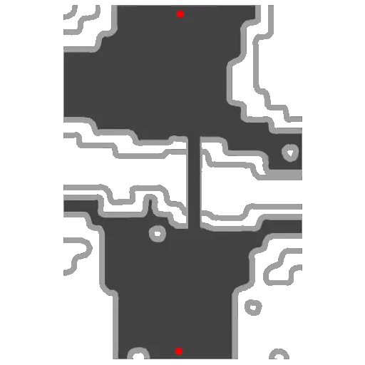 แผนที่ย่อของ Labyrinth Forest 2F (prt_maze02)