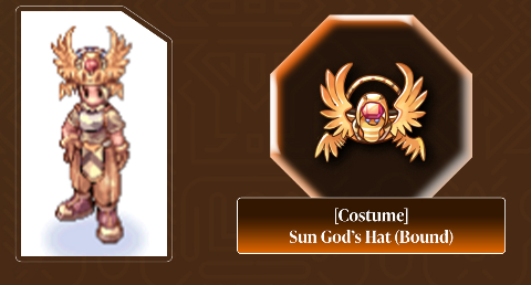[Costume] Sun God's Hat (Bound)